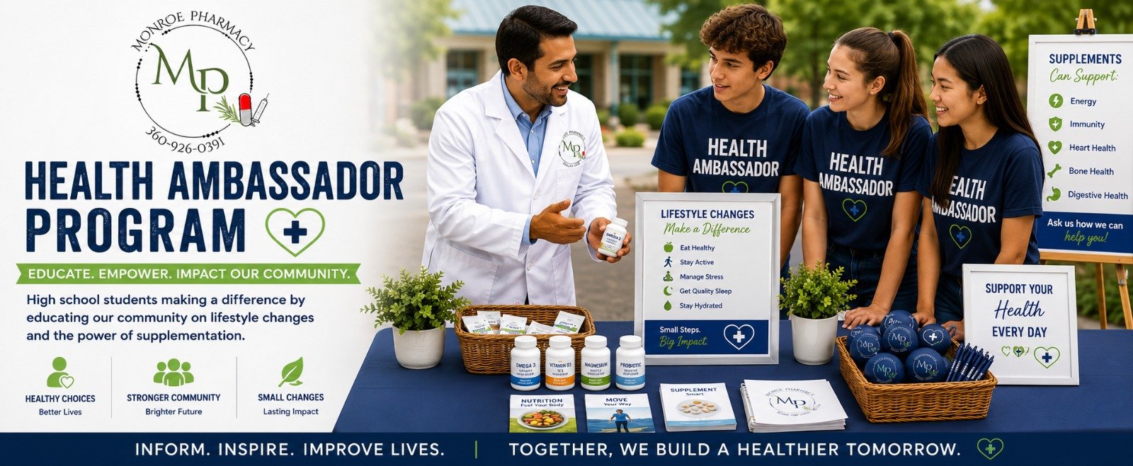 Free community workshop banner for science-backed ways to support your health